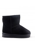 Girl's ankle boot in faux suede