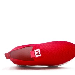 Basket lacet en textile pour femme