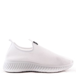 Basket lacet en textile pour femme