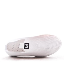 Basket lacet en textile pour femme