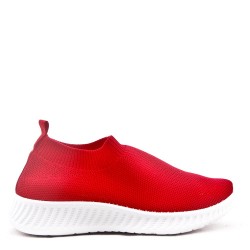 Basket lacet en textile pour femme