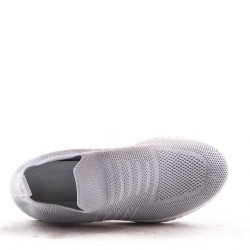 Basket lacet en textile pour femme