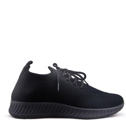 Basket lacet en textile pour femme