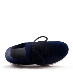 Basket lacet en textile pour femme