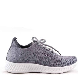 Basket lacet en textile pour femme