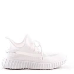 Basket lacet en textile pour femme