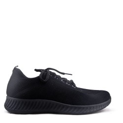 Men's textile lace-up basket