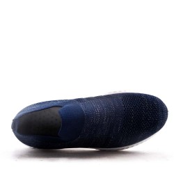 Men's textile lace-up basket