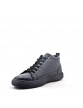 Faux leather sneakers for men