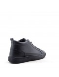 Faux leather sneakers for men