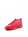 Faux leather sneakers for men