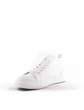 Faux leather sneakers for men