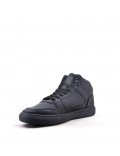 Faux leather sneakers for men