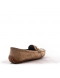 Women's mocassin in faux suede 