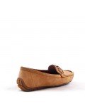 Women's mocassin in faux suede 