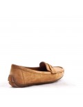 Women's mocassin in faux suede 