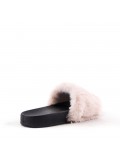 Winter fur slipper