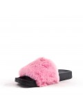 Winter fur slipper