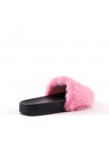 Winter fur slipper