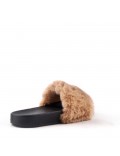 Winter fur slipper