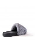 Winter fur slipper