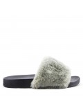 Claquette hiver en fourrure
