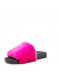 Claquette hiver en fourrure