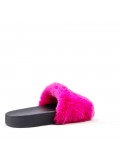 Claquette hiver en fourrure