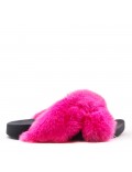 Winter fur slipper