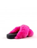 Winter fur slipper