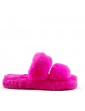 Winter fur slipper