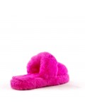 Winter fur slipper