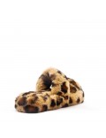 Winter fur slipper