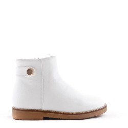 Bottine enfant en simili cuir 