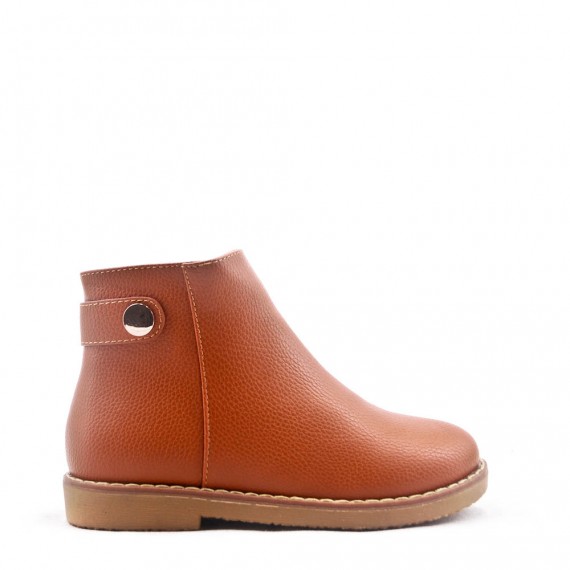 Faux leather children's boot