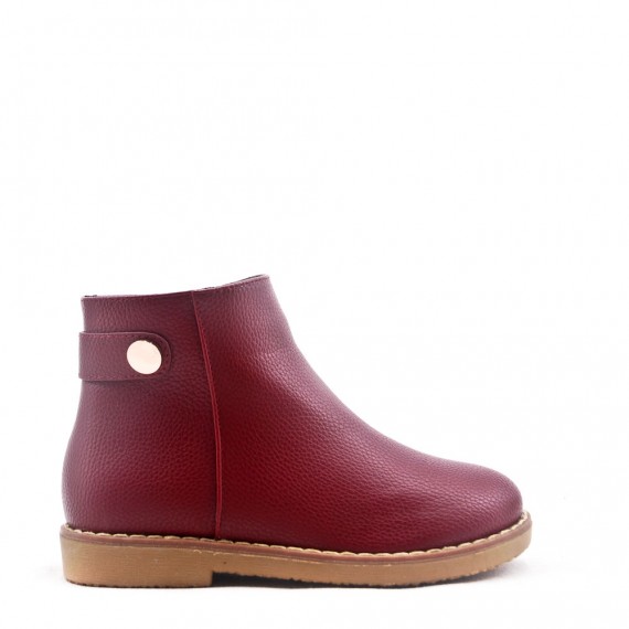 Faux leather children's boot