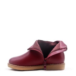 Bottine enfant en simili cuir 