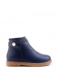 Faux leather children's boot