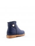 Faux leather children's boot