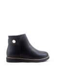 Faux leather children's boot