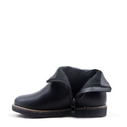 Faux leather children's boot