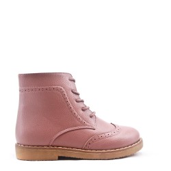 Faux leather children's boot