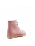 Faux leather children's boot