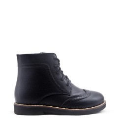 Faux leather children's boot