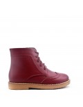 Faux leather children's boot