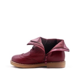 Bottine enfant en simili cuir 