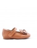 Ballerine fille en simili cuir 