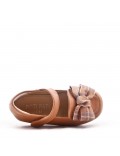 Ballerine fille en simili cuir 