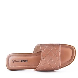 Large size 38-43- Faux leather plate for women