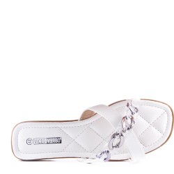 Large size 38-43- Placa de piel sintética para mujer 